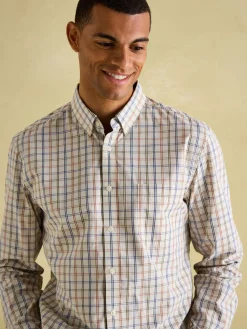 Clearance Joules Abbott Cotton Poplin Shirt Cream