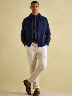 Online Joules Abbott Navy Blue Checked Cotton Poplin Shirt NavyBlueChecked