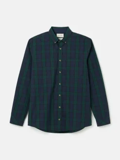 Online Joules Abbott Navy Blue Checked Cotton Poplin Shirt NavyBlueChecked