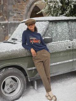 Sale Joules Ada Trousers Check