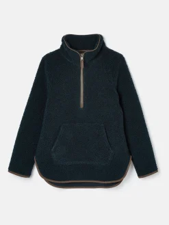 Sale Joules Aldeburgh Quarter Zip Fleece Navy