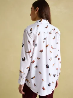 Best Joules Amilla Cotton Shirt White