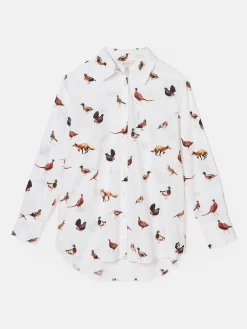Best Joules Amilla Cotton Shirt White