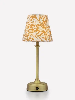 Sale Joules Apsley Gold Print Rechargable LED Lamp GoldPrint