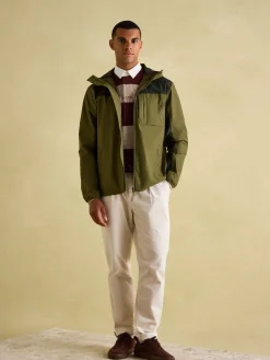 Best Joules Ayston Lightweight Waterproof Coat Green