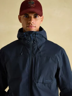 Online Joules Ayston Navy Blue Lightweight Waterproof Coat NavyBlue