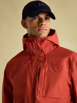 Online Joules Ayston Lightweight Waterproof Coat Orange