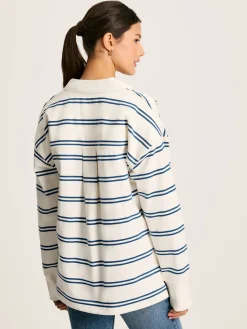 Online Joules Bayside Cotton Deck Shirt Cream/Navy