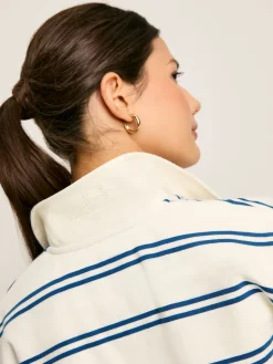 Online Joules Bayside Cotton Deck Shirt Cream/Navy