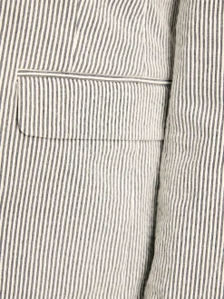 Sale Joules Belmont Seersucker Boating Blazer Cream/Navy