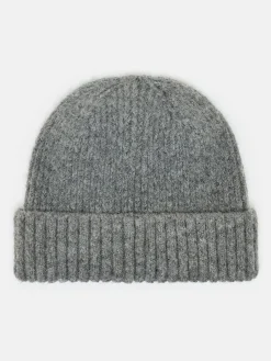 New Joules Berwick Beanie Hat Grey