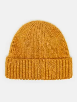 Online Joules Berwick Beanie Hat Yellow