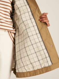 Discount Joules Bibury Tan Brown Waterproof Cape Coat TanBrown