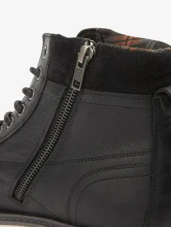 Outlet Joules Leather Boots Black