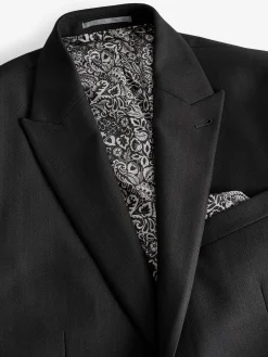 Joules Slim Fit Morning Suit Jacket Black