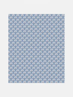 Discount Joules Peacock Geo 10M Wallpaper Blue