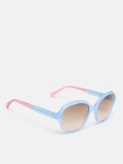 Discount Joules Round Rimmed Sunglasses Blue