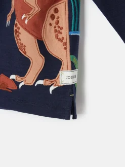 Online Joules Boys' Jack Navy Blue Artwork Top NavyBlue