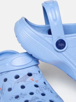 Outlet Joules Boys' Poole EVA Printed Clogs Blue