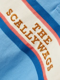 Hot Joules Boys' Tournament Rugby Jersey Polo Shirt Blue