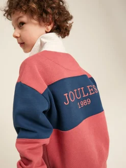 Outlet Joules Boys' Try Rugby Sweatshirt Red