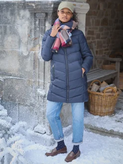 Sale Joules Bracewell Blanket Scarf Checked