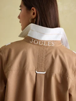 Joules Brinley Tan Brown Cotton Deck Shirt TanBrown