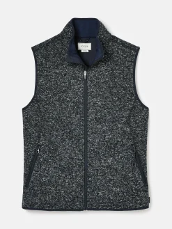 Joules Broughton Fleece Gilet Grey
