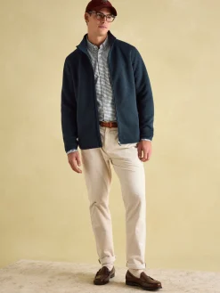 Best Joules Broughton Fleece Jacket Navy