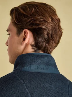 Best Joules Broughton Fleece Jacket Navy