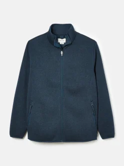 Best Joules Broughton Fleece Jacket Navy