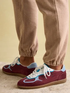 Online Joules Herringbone Jersey Slim Leg Joggers Brown