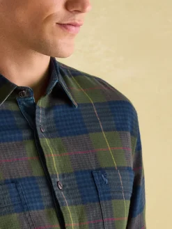 Online Joules Buchanan Soft Brushed Cotton Check Shirt Green