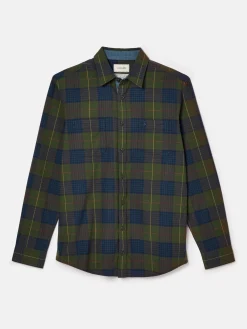 Online Joules Buchanan Soft Brushed Cotton Check Shirt Green