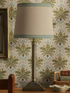 New Joules Buscot Square Base Table Lamp Brass