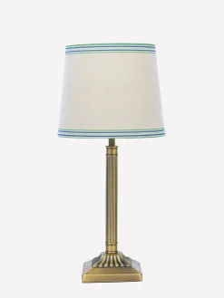 New Joules Buscot Square Base Table Lamp Brass