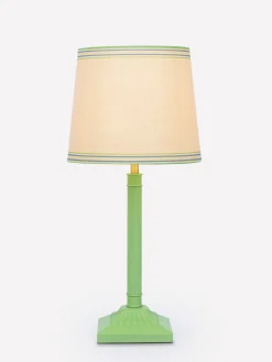 Outlet Joules Buscot Square Base Table Lamp Green