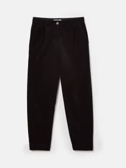 New Joules Calla Corduroy Tapered Trousers Navy