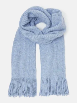 Joules Caversham Knitted Scarf Blue
