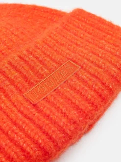 Joules Caversham Beanie Hat Orange