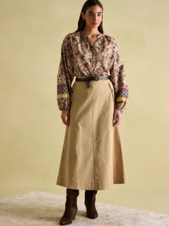 Sale Joules Cecilia Button Down Blouse Paisley