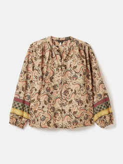 Sale Joules Cecilia Button Down Blouse Paisley