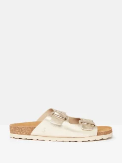 Sale Joules Celeste Double Strap Sandals Gold