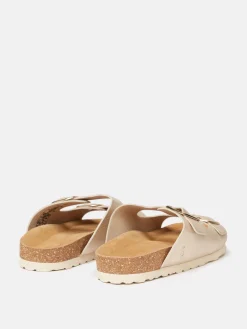Sale Joules Celeste Double Strap Sandals Gold