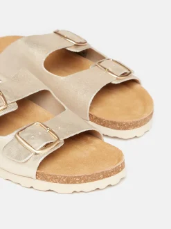 Sale Joules Celeste Double Strap Sandals Gold