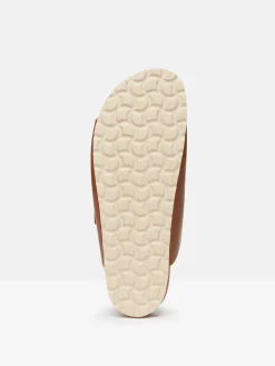Discount Joules Celeste Tan Brown Double Strap Sandals TanBrown