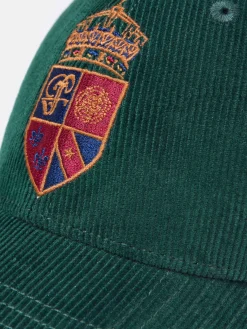 Online Joules Chadwick Corduroy Cap Green