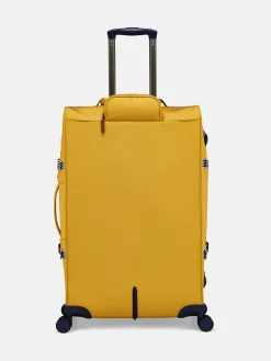 Joules Coast Antique Gold Large 4 Wheel Soft Suitcase AntiqueGold