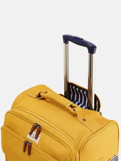 Joules Coast Antique Gold Large 4 Wheel Soft Suitcase AntiqueGold