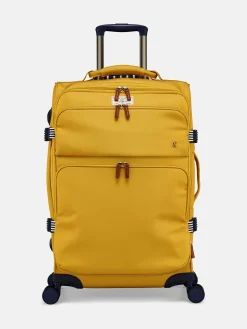 Outlet Joules Coast Antique Gold Medium 4 Wheel Soft Suitcase AntiqueGold